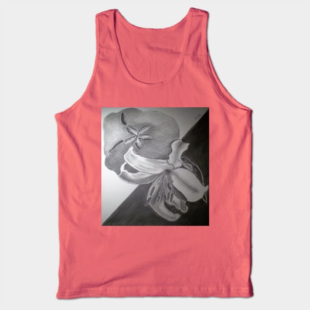 Lily and sand dollar Tank Top by twest10gmcareer@gmail.com